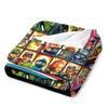 Idea Regalo Arte Grafica G.I. Joe Negli Anni '80 Organizzazione Armi Bombe Coperta Plaid Coperte Sottili coperta plaid per divano