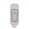 For Tesla Model Y Support Car Side Front Bumper Lower Wing Support Plate Front Fender 1504589-S0-A 1504590-S0-A