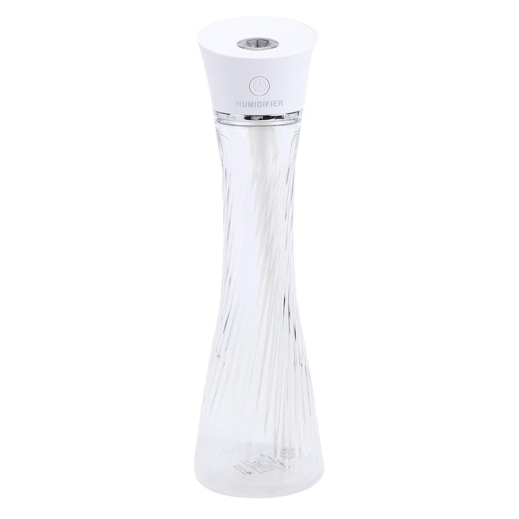 Small Desktop Humidifier 250ml Quiet Clear USB Portable Slim Cool Mist Humidifier for Indoor Office Car