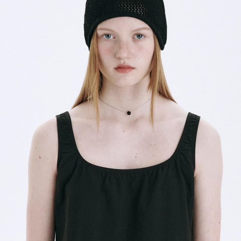 

MARGESHERWOOD CROCHET ROUND BEANIE_black black