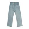 Women's Full Diamond Jeans Casual Vintage Baggy Straight Wide Leg Denim Pants