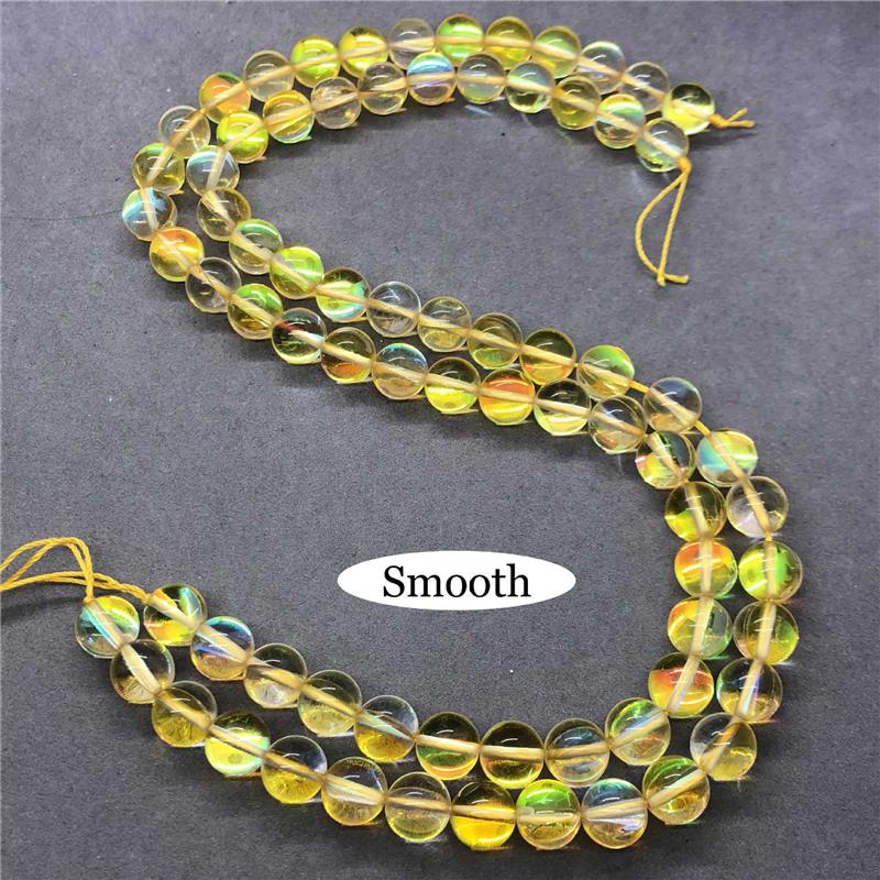 Gelbe Kristall-Glitzerperlen, lose Perlen zur Herstellung von Armbändern und Halsketten