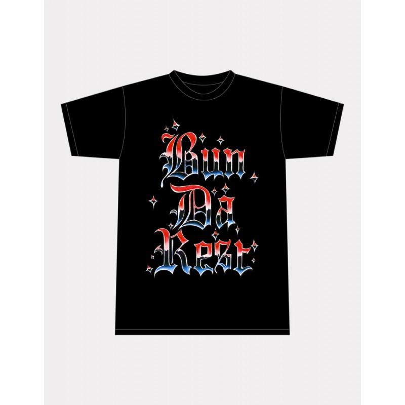 Unisex Short Sleeve Cotton T-Shirt Loose Fit Streetwear Print Tee Casual Round Neck Top