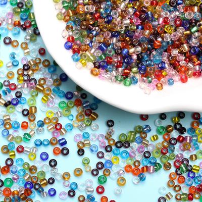 Home Party Supplies Lose Perlen 2mm 3000 Teile/paket Material Für DIY Armband Halskette Fashi Mini Perlen Glasperlen Schmuckherstellung