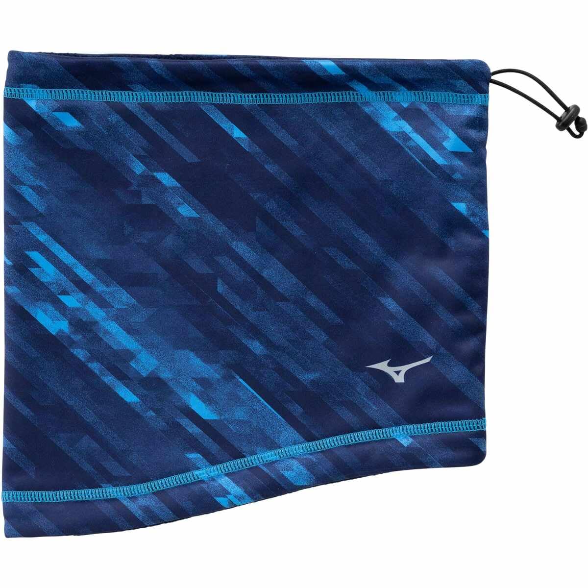 

Mizuno Reversible Neck Warmer for Cold Deep Free Size Training, Weather, 32JYA700, Depth/Navy,