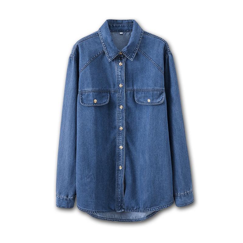 Women's Thin New Loose Commuter Soft Denim Shirt