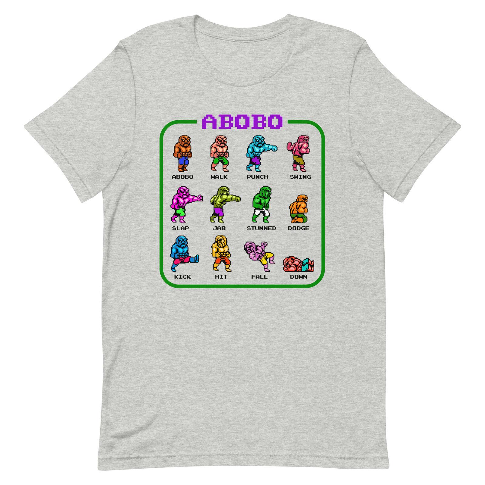 Abobo T Shirt Nes Double Dragon River City Ransom S