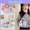 Cute Bow Doll Princess Decoration Children Plush Chain Shoulder Bag For Kindergarten Use
