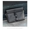 Minimally Designed Men's Crossbody Briefcase, Business Commuting Membrane Single Shoulder Crossbody Bag