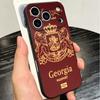 Georgia Passflagge Weiche Handyhülle für iPhone 16 16E 17 Air 15 Pro Max 14 Plus 13 Mini 11 12 7 Schwarze Hülle Rückschale