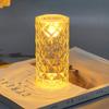 Remote Control Crystal Rose Table Lamp 16 Color Aesthetic Lights Projector Night Light  Home