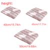 Square Soft Chair Pad Furry Plush Seat Cushion Warm Seat Pillow Pads Kitchen Dining Sofa Armchair Wheelchair Chair Cover