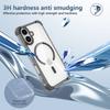 Clear Arylic Protective Case for Iphone 17 Pro Max 16 15 Plus 17 Air 12 13 14 Pro Iphone17 Iphone16 Wireless Charging Cases