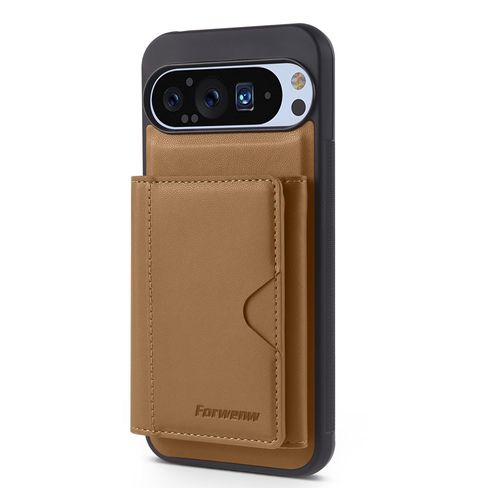

Magsafe Magnetic Detachable Leather Case For Google Pixel 10 9 Pro XL 9A 8A 7A 8 7 6 Pro Anti-Theft Brush 2 in 1 Card Wallet Google Pixel 10