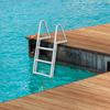 3-step ladder 159 kg boat ladder removable 610 x 455 x 1225 mm