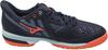 Tennis Shoes Wave Exceed TOUR 5 OC Artificial Grass Court Club Activities Lightweight Game Cm 2E [Mizuno] Clay/Sand Navy/Coral/Turquoise 22.5