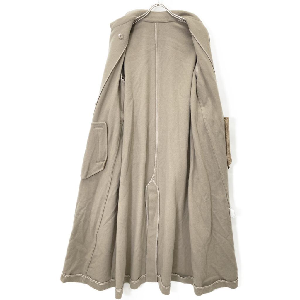 AMERI Excellent Condition 01020730570 POOFY FLARE LONG COAT Coat S BrownUsed