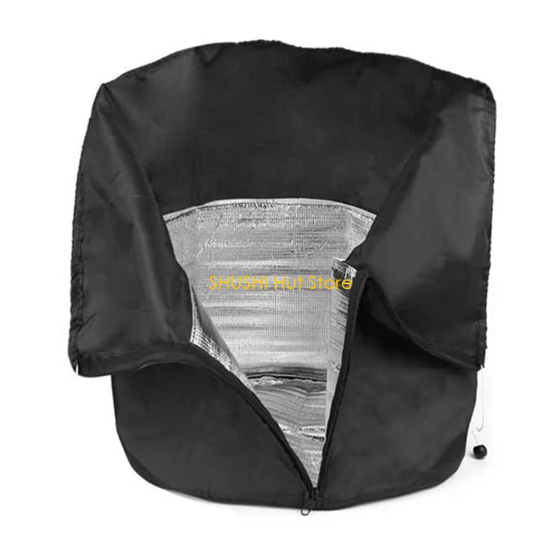

Durable Plant Protect Cover Protective Plant Cover Cold Weather Plant Guard Cover For Gardens And Patios D57B 45X50cm чорний