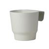 Vaso da fiori sospeso Grande capacità Resistenza agli urti Design del foro di scarico Contenitore per piante Vaso da fiori Forniture da giardino