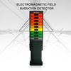 Electromagnetic Field EMF Gauss Meter Radiation Dosimeter Detector Portable EMF Magnetic Field Monitor 8 LED Gauss Meter