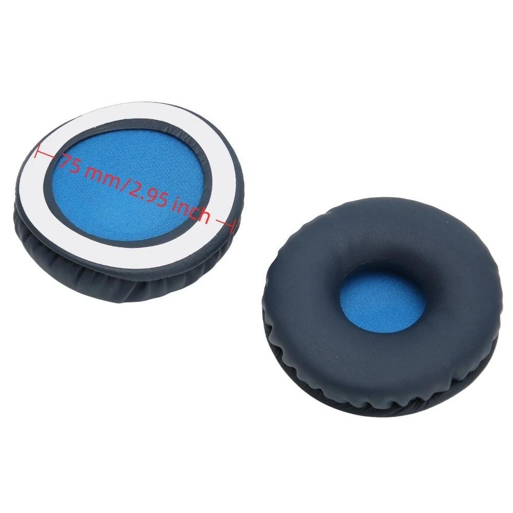 2PCS Easy Install Replacement Ear Pads Ear Covers for WH XB700 Wireless Headphones Replacement Parts синий