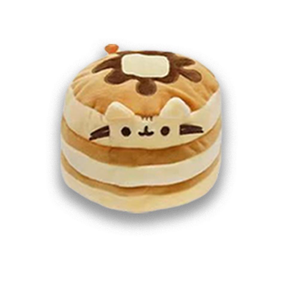 Divertido gato de peluche de , juguete de dibujos animados, gato de Anime suave, animales de peluche, muñecos de peluche, decora