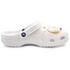 Crocs Classic clog EIGHT% Big Eyes Cute Trend Comfortable Hole Shoes Unisex White