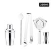 Shangqi 5-Piece Stainless Steel Cocktail Shaker Set