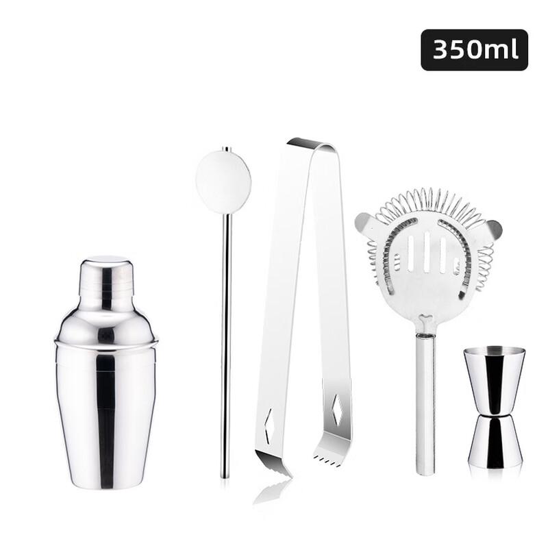 Shangqi 5-Piece Stainless Steel Cocktail Shaker Set