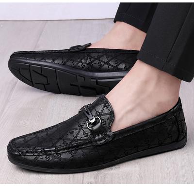 Brand Men Genuine Leather Comfortable Driving Loafers Shoes Lightweight Shoes Handmade Soft Sole Business Male Designer Footwear