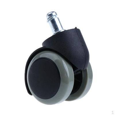 2'' Office – Univerzální otočné kolečko náhradní Guma PU Nylon / představec 11*22mm/0,43*0,87