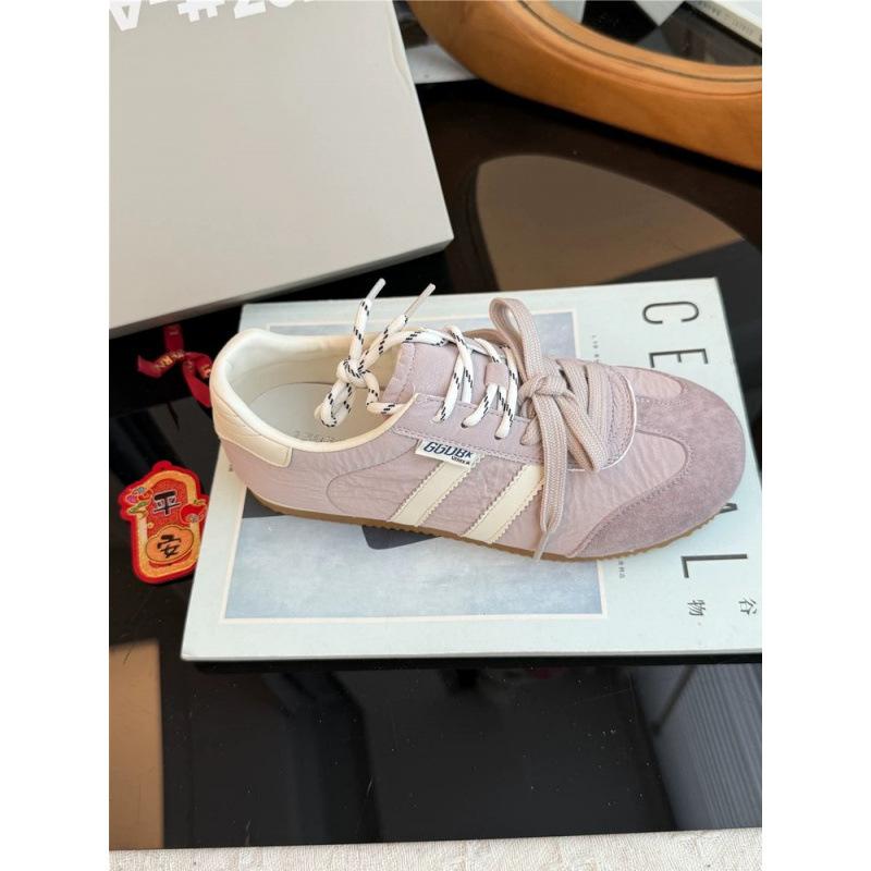 

Ретро балетный стиль моральные тренировочные туфли женские 2025 весна и осень супер огонь на плоской подошве повседневная спортивная обувь универсальные туфли Форреста Гампа литтл 40 фиолетовый