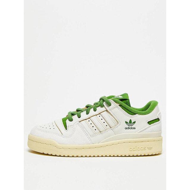 

Бело-зеленые низкие кроссовки adidas Originals Forum 84