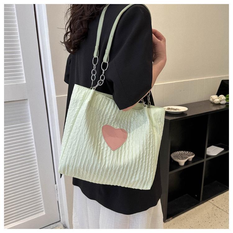 Torebka Jednoramienna w Kształcie Serca: 2025 Modna, o dużej pojemności, wszechstronna torba damska na co dzień i do dojazdów do pracy