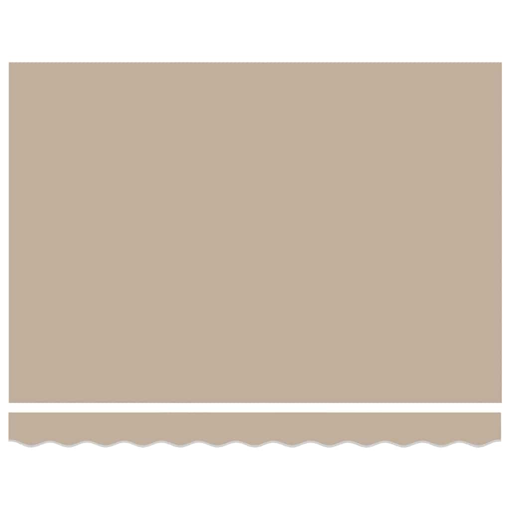 Replacement Canopy Fabric Beige 3 X 2.5 M Polyester
