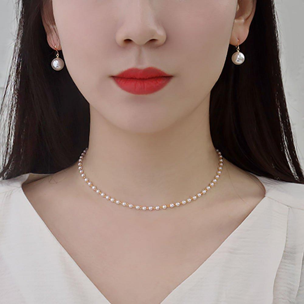 Choose One of the Fashion Mini Pearl Chain Necklaces
