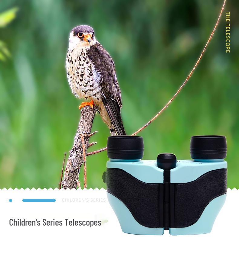 Portable Children's Binocular Telescope with Light and Auto Focus