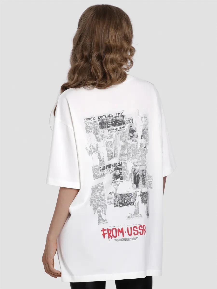 

Хлопковая футболка Napapijri с принтом 3XL