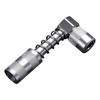Angled Grease Fitting Grease Coupler Adapter Tool Leakage Prevention Works With Standard Manual Grease Guns