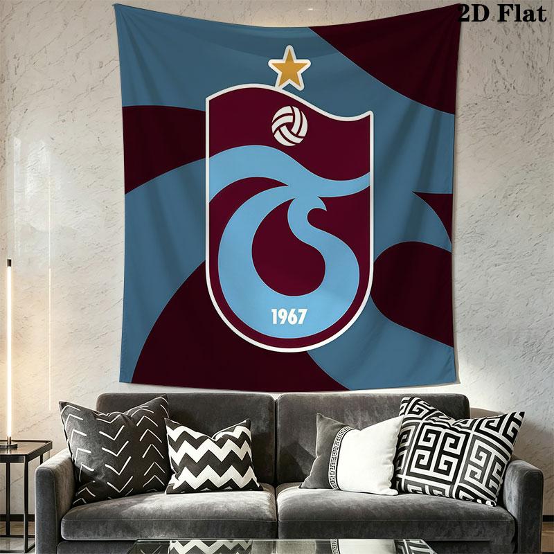 Trabzonspor club Wall Hanging Printed Fabric Blanket Decorative Tapestries for Bedroom Living Room Home Decor
