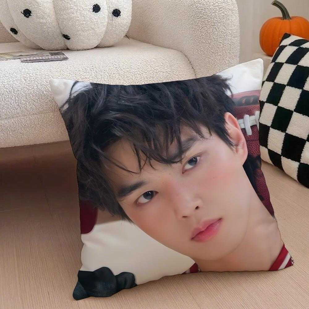 Handsome Charming Korean Actor SSong Kang Cushion Cover Throw Pillow Cover Hidden Button Durable Polyester Chair Cushion