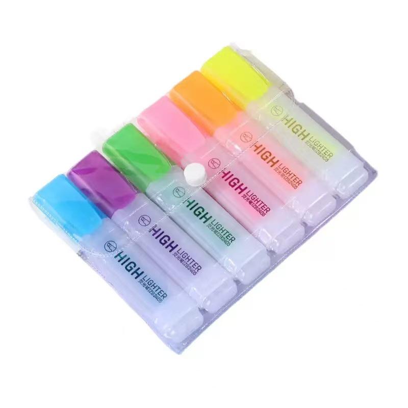 12er-Box fluoreszierende Textmarkerstifte für Schüler - Augenschutz & Hohe Sichtbarkeit