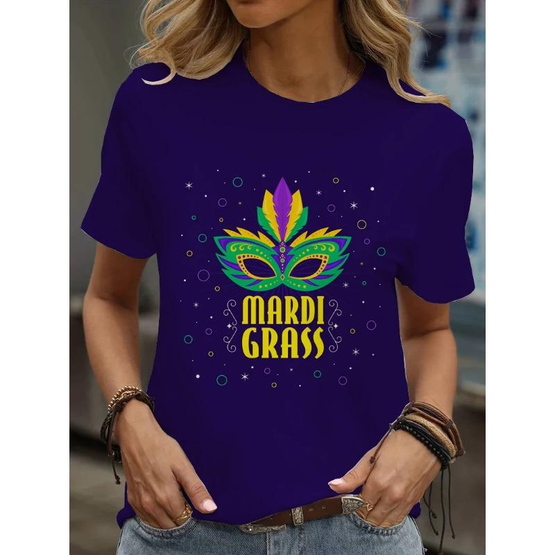 Women's 3D Print Cartoon Graphic Crew Neck T-Shirt Casual Short Sleeve Top for Summer T-Shirt