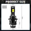 2 Stück 60000Lm D2S D4S LED Auto Scheinwerfer Birnen D2R D4R LED Auto Licht Hohe Leistung 200W 1:1 Plug-and-Play 30-Kern CSP-Chips Turbo-Lampe 6000K Weiß