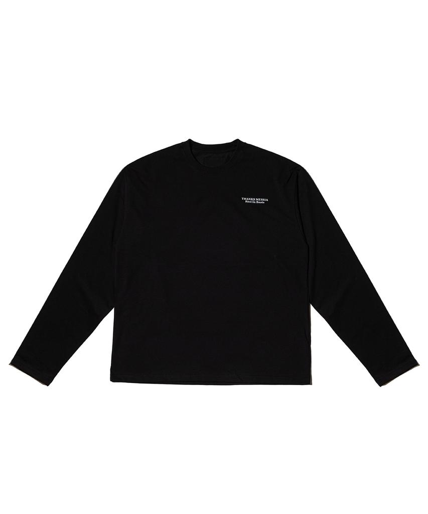 Thanks Messiah Ode To Nujabes Long Sleeve-Black