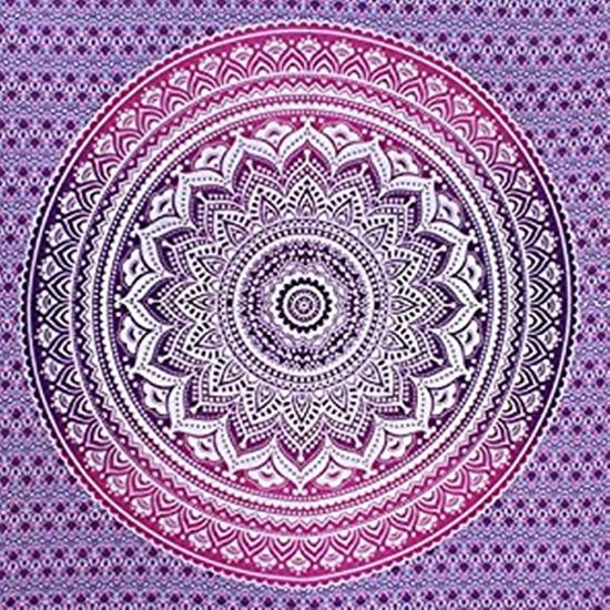 Hippie mandala Hippie Hippies nástěnná tapisérie 100% bavlna Hippie tapisérie nástěnná tapisérie Mandala tapisérie Twin/Queen Velikost