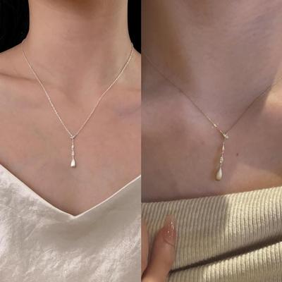 Women's 2-color Vintage Water Drop Necklace