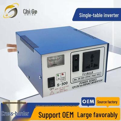 Yüksek Güçlü Ev Tipi 12V'dan 220V'a Tek Metreli İnvertör Dönüştürücü.