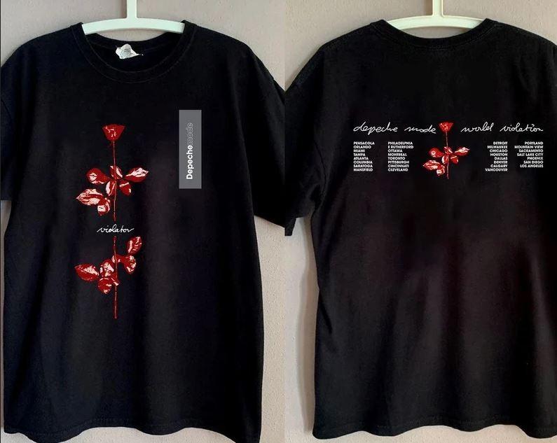 Vtg 1990 DEPECHE MODE World Violator Concert T-Shirt