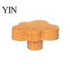 Solid Wood Wardrobe Knobs Cloud Shaped Wooden for Cabinets & Drawers, Cabinet Handles Decorative Wall Hooks Kids with Screws, Nordic Style Nursery